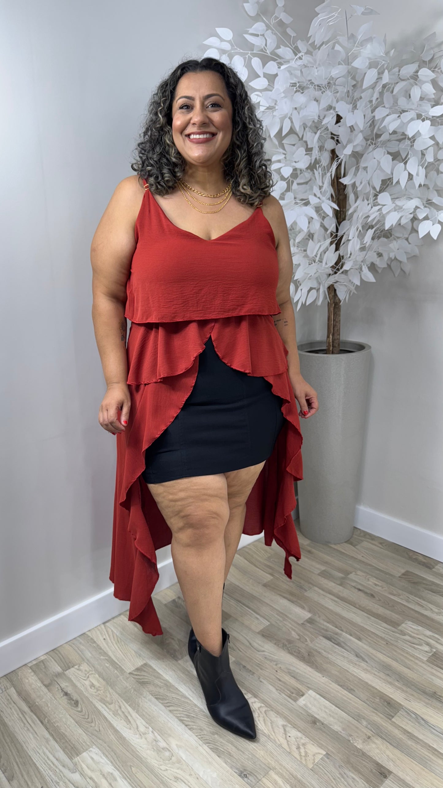 Max Túnica Plus Size Boho