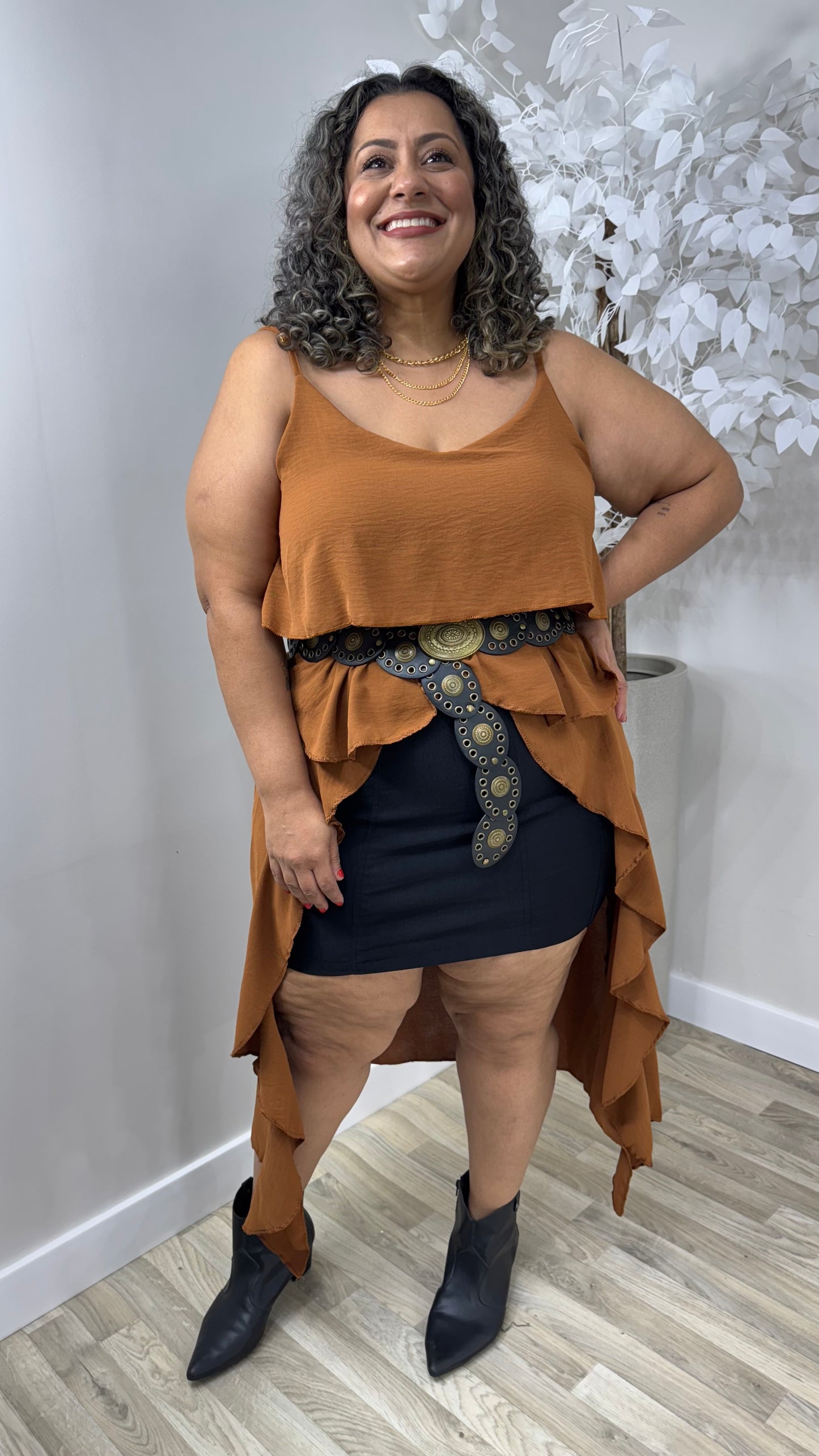Max Túnica Plus Size Boho