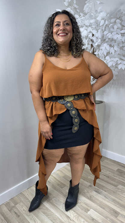 Max Túnica Plus Size Boho